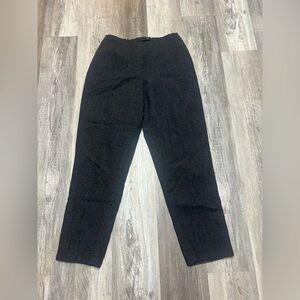 Women’s Harve Benard Sport Dark Gray Lined Wool Trousers Size 12